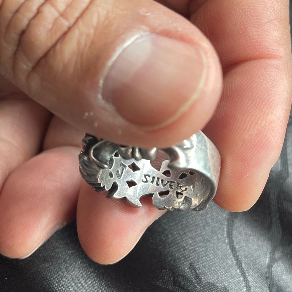 Sterling silver ring - Picture 7 of 7